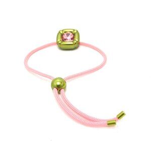 SWAROVSKI Bijoux Cord Bracelet Small Accessories Bracelet Metal pink/Gold